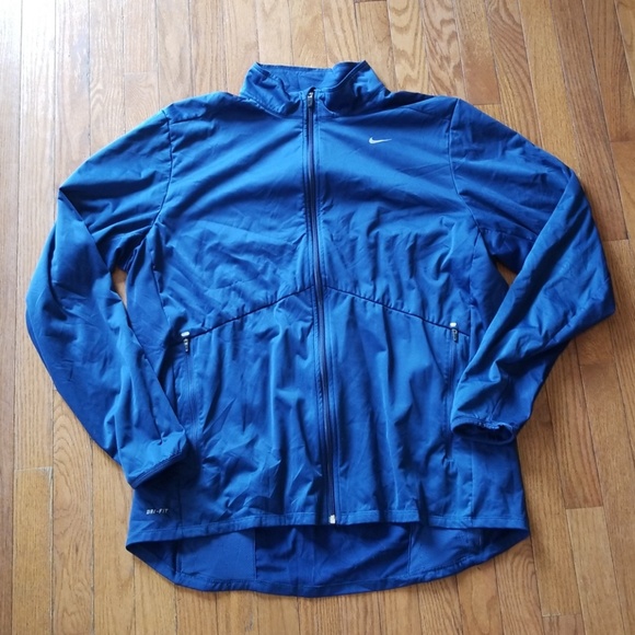 Nike Other - Nike Dri Fit Element Jacket Blue Size XXL